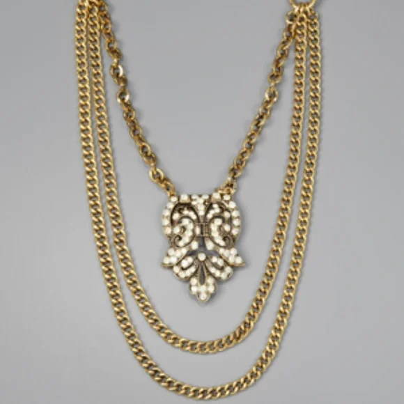 YOCHI DESIGN STATEMENT NECKLACE NWT - Picture 2 of 5